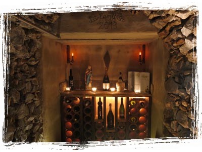 Detail aus dem Weinkeller